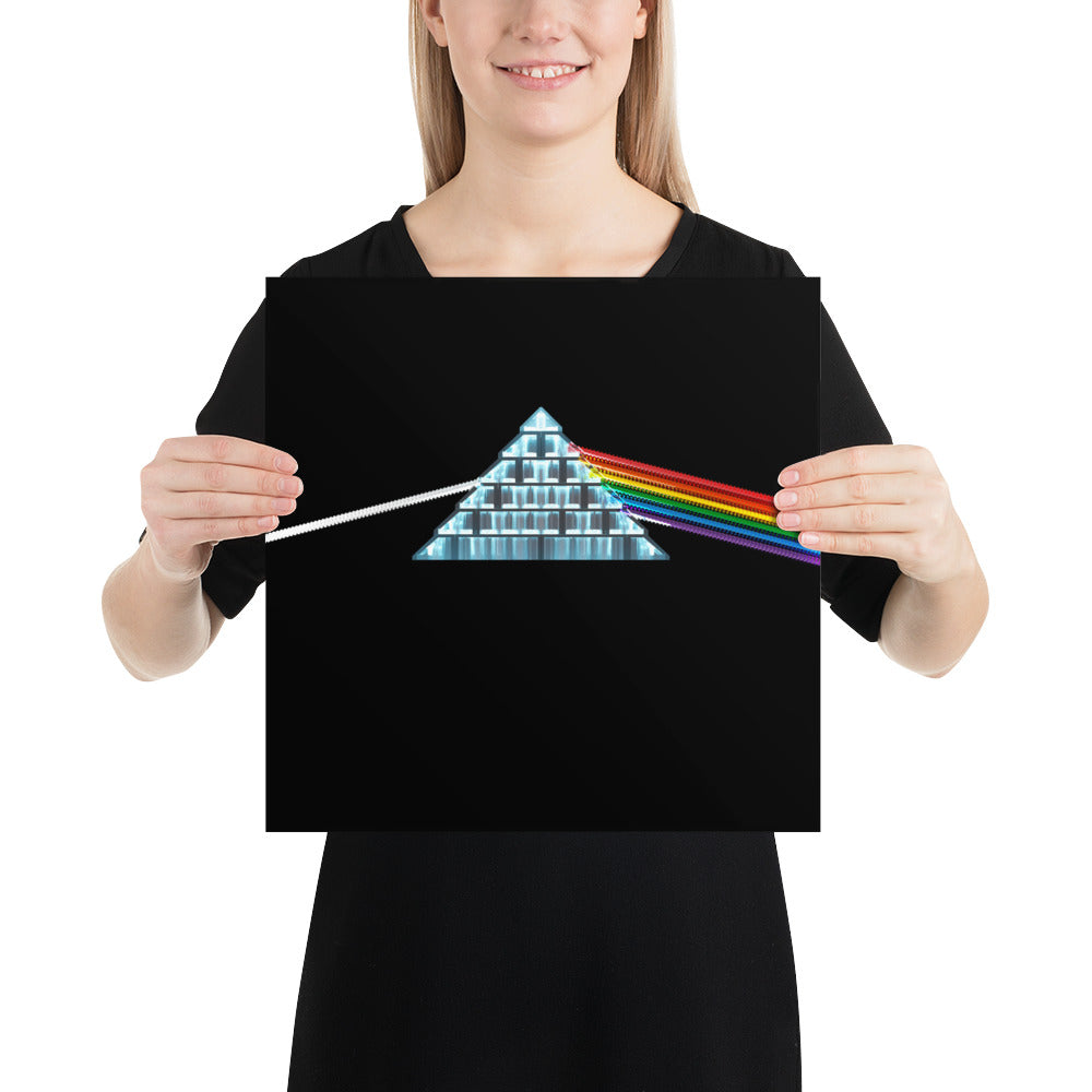 "Pink Floyd - The Dark Side of the Moon" Lego Parody Poster