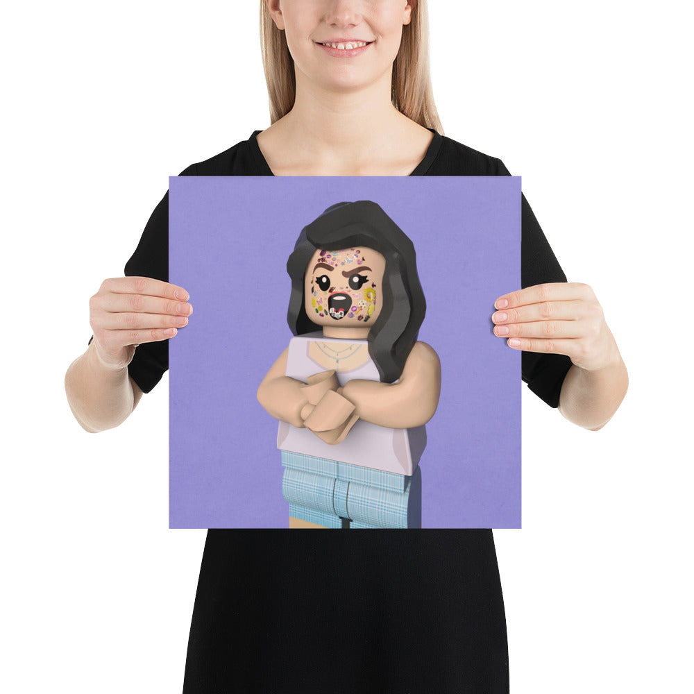 "Olivia Rodrigo - Sour" Lego Parody Poster