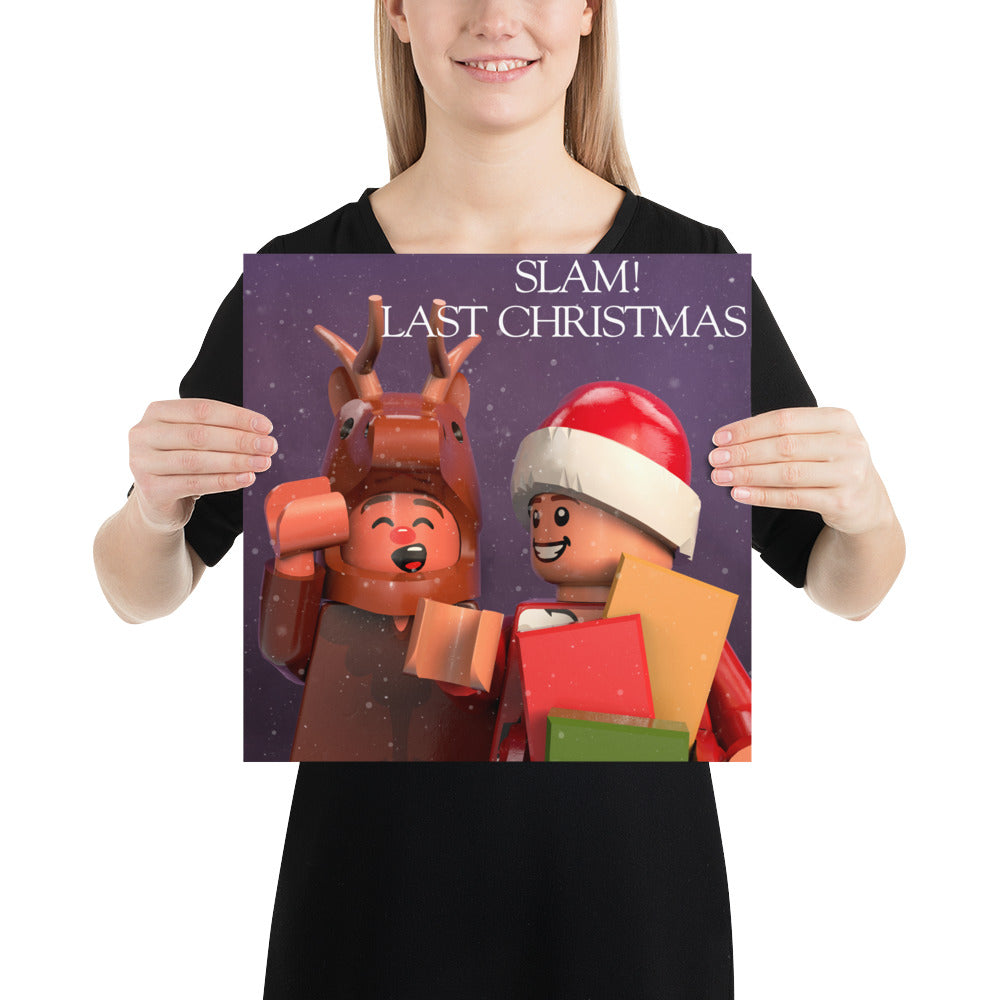 "Wham! - Last Christmas" Lego Parody Poster