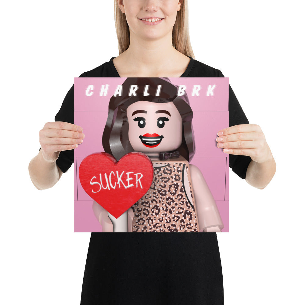 "Charli XCX - Sucker" Lego Parody Poster