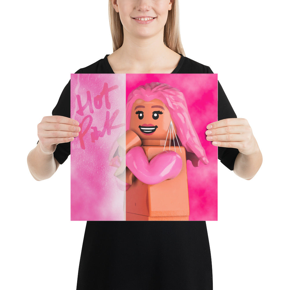 "Doja Cat - Hot Pink" Lego Parody Poster