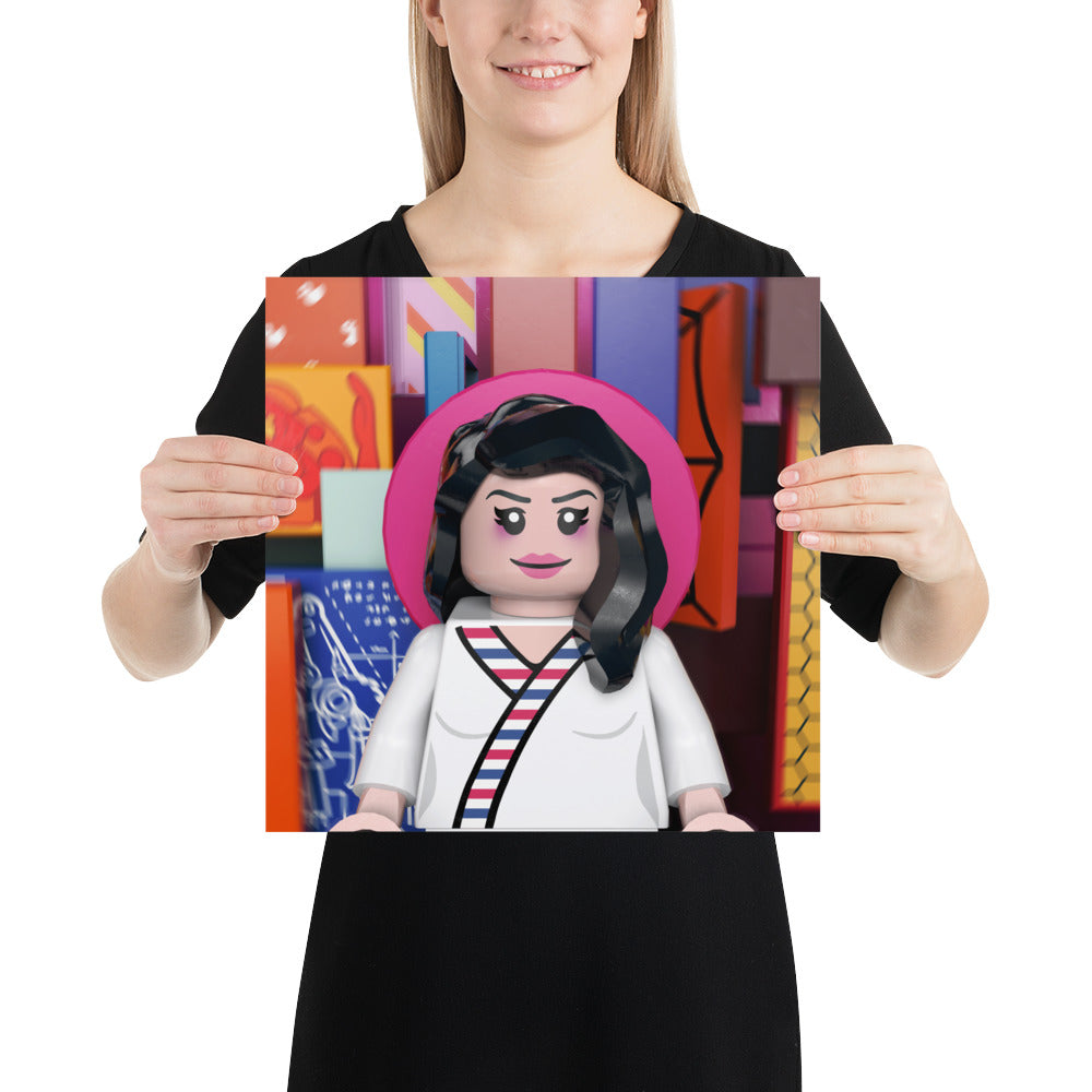 "Björk - Post" Lego Parody Poster