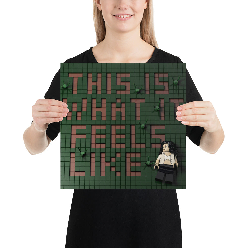 "Gracie Abrams - This Is What It Feels Like" Lego Parody Poster