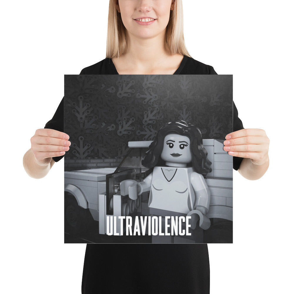 "Lana Del Rey - Ultraviolence" Lego Parody Poster