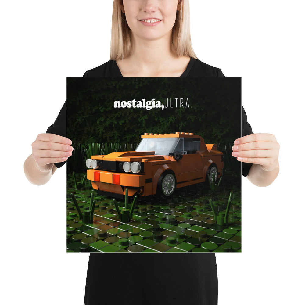 "Frank Ocean - Nostalgia, Ultra" Lego Parody Poster