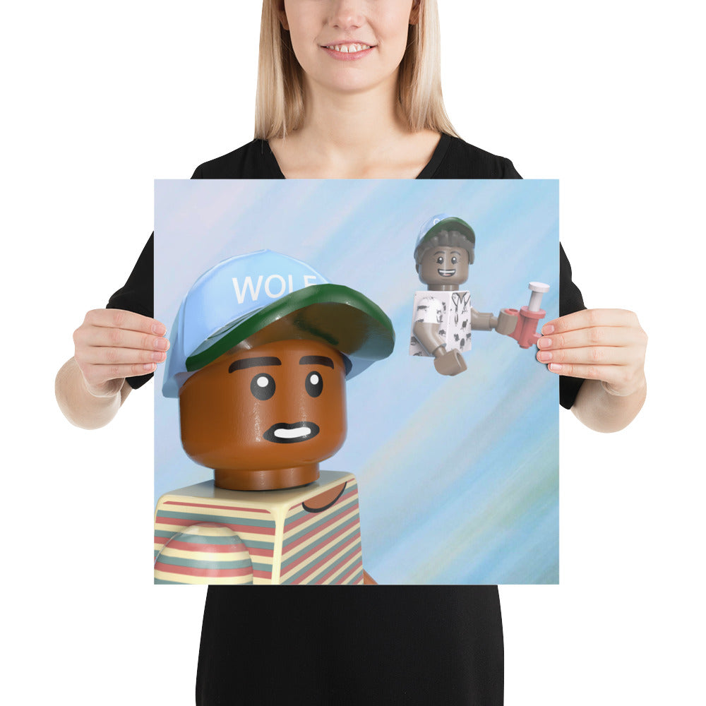 "Tyler, The Creator - Goblin" Lego Parody Poster