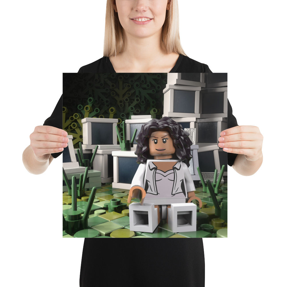 "SZA - Ctrl (Deluxe)" Lego Parody Poster