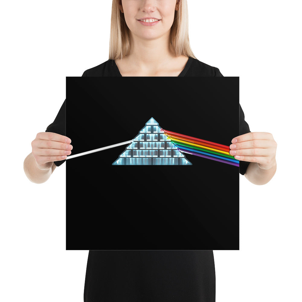 "Pink Floyd - The Dark Side of the Moon" Lego Parody Poster