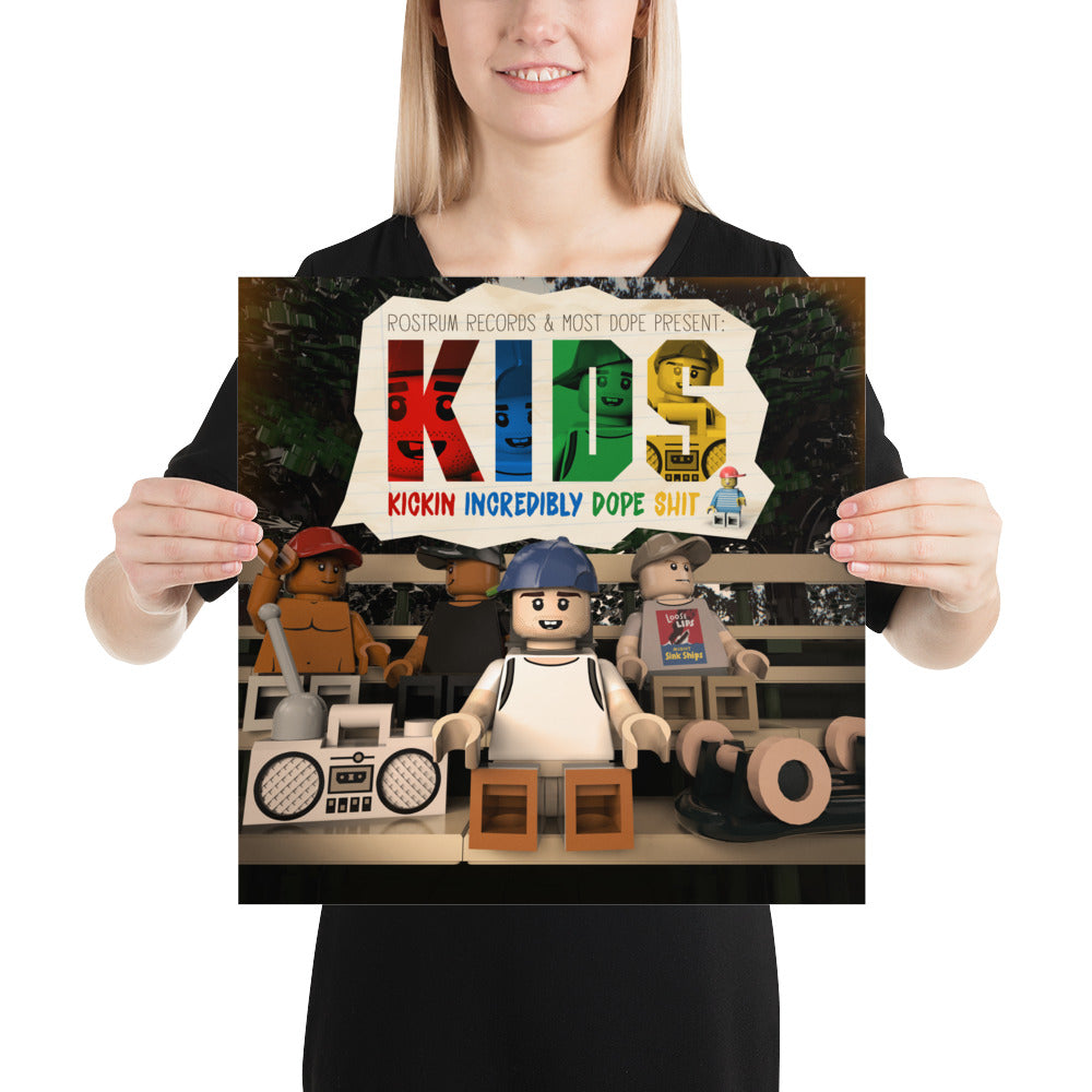 "Mac Miller - K.I.D.S." Lego Parody Poster