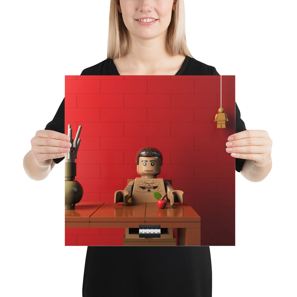 "Mac Miller - Watching Movies with the Sound Off" Lego Parody Poster