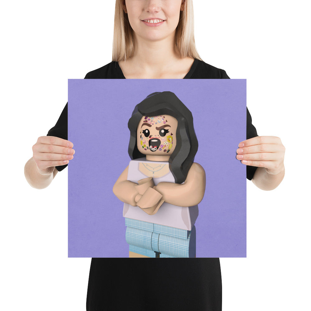 "Olivia Rodrigo - Sour" Lego Parody Poster