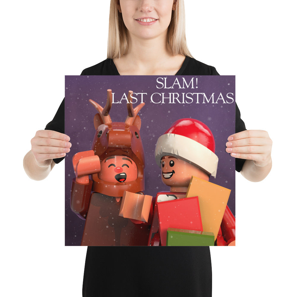 "Wham! - Last Christmas" Lego Parody Poster