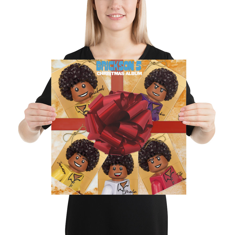 "The Jackson 5 - Jackson 5 Christmas Album" Lego Parody Poster