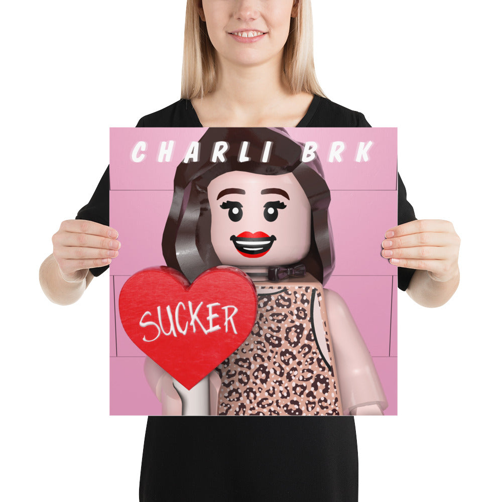 "Charli XCX - Sucker" Lego Parody Poster