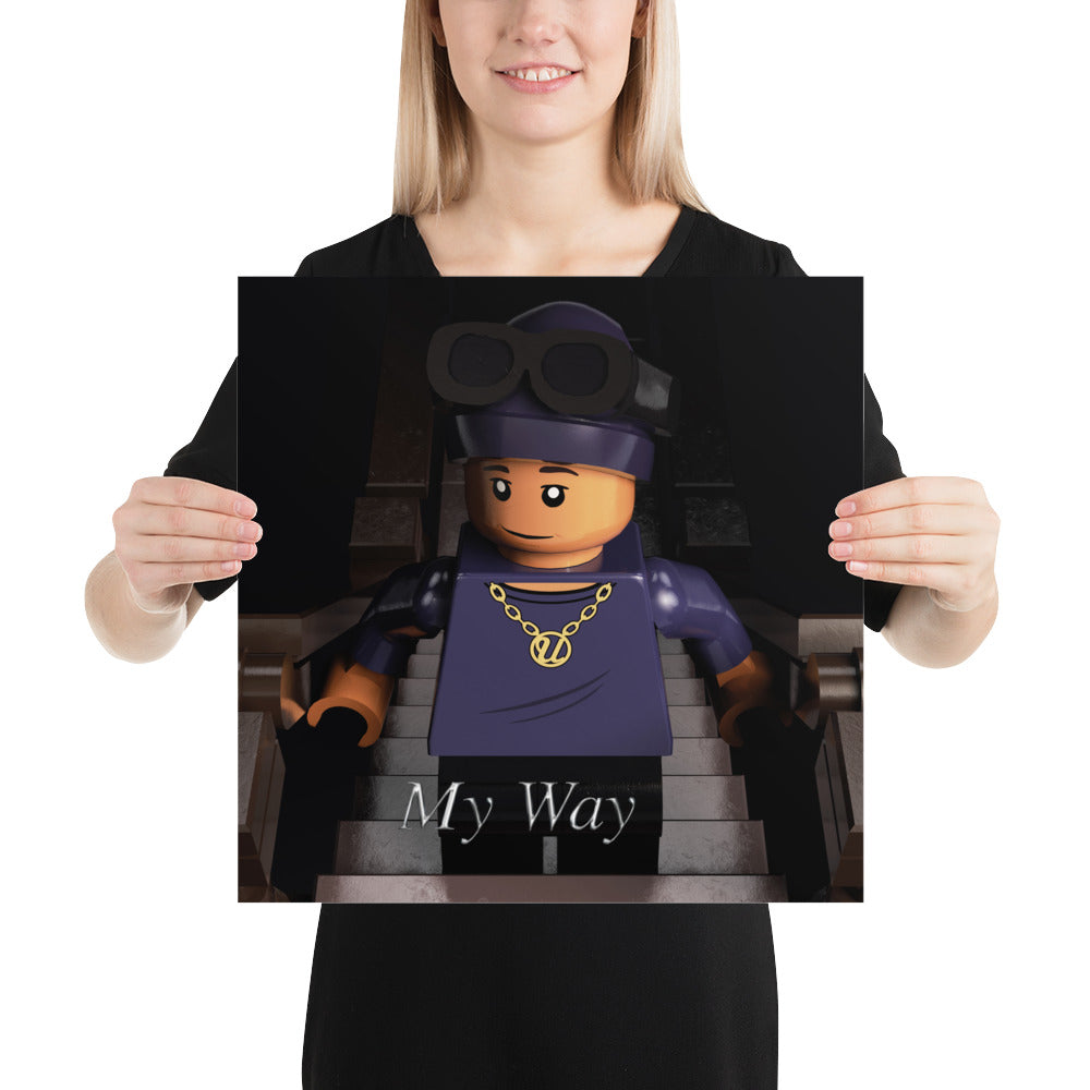 "Usher - My Way" Lego Parody Poster