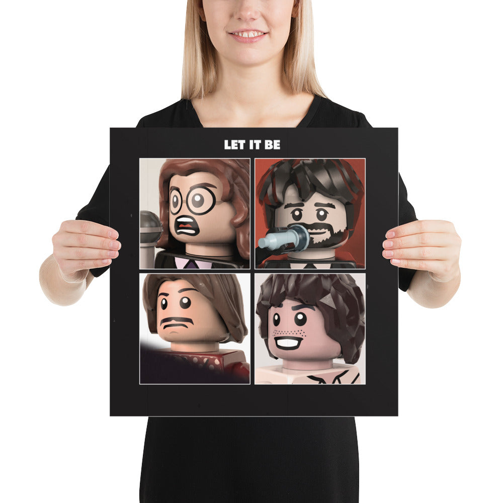 "The Beatles - Let It Be" Lego Parody Poster