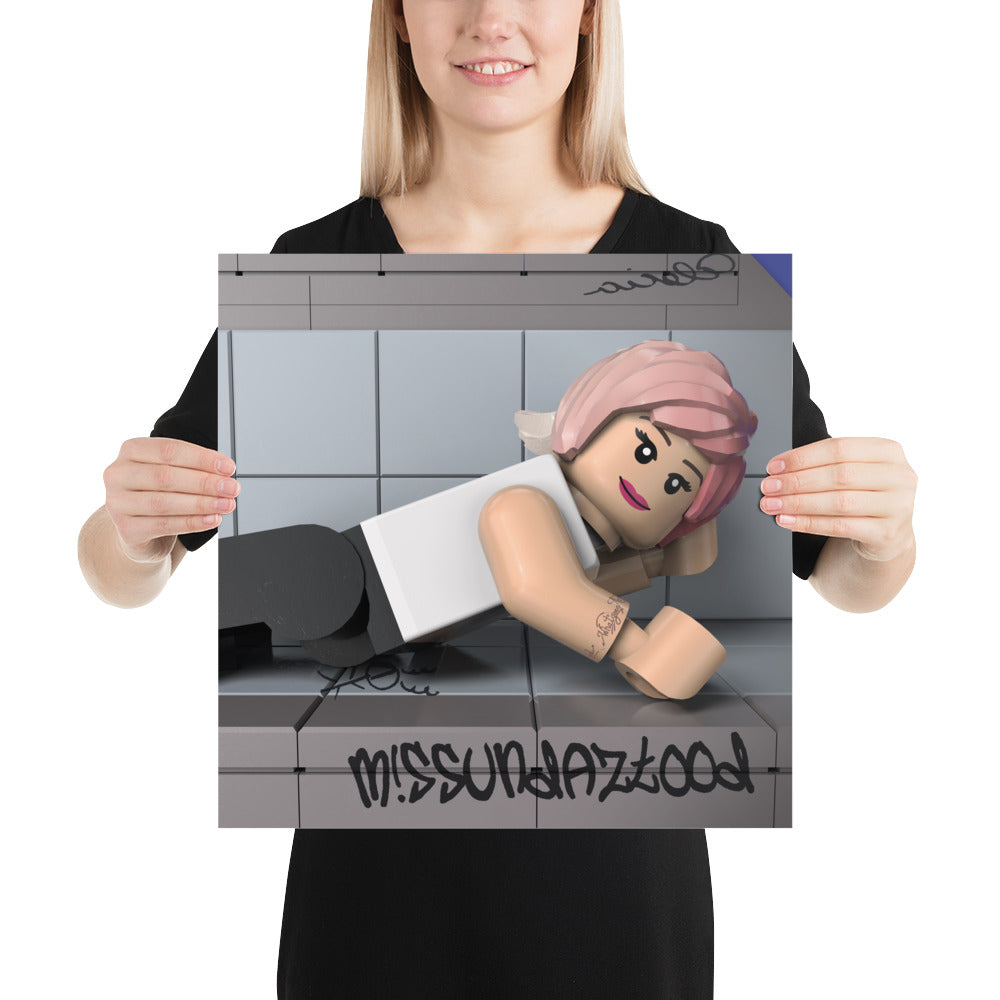 "Pink - Missundaztood" Lego Parody Poster