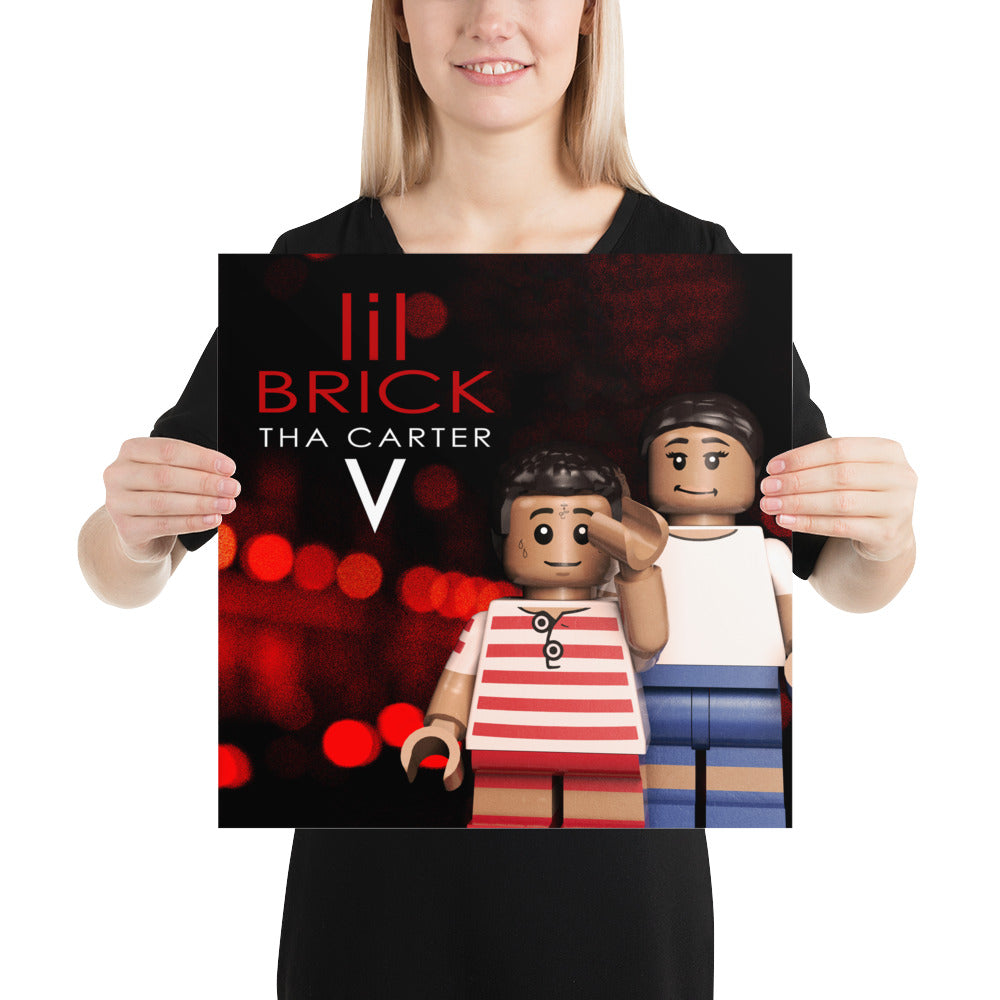 "Lil Wayne - Tha Carter V" Lego Parody Poster