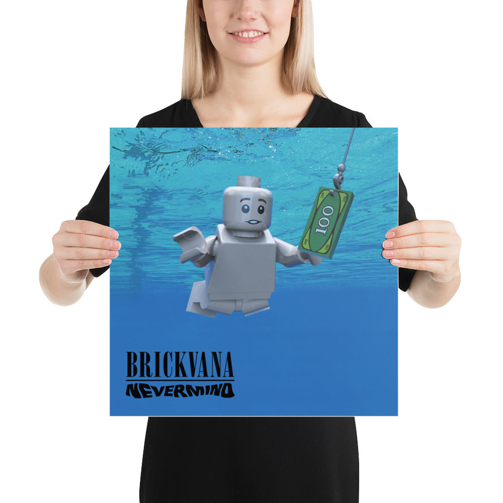 "Nirvana - Nevermind" Lego Parody Poster