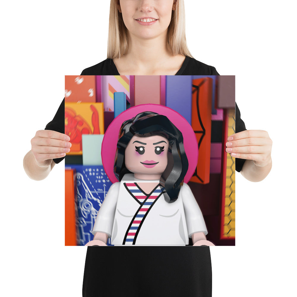 "Björk - Post" Lego Parody Poster