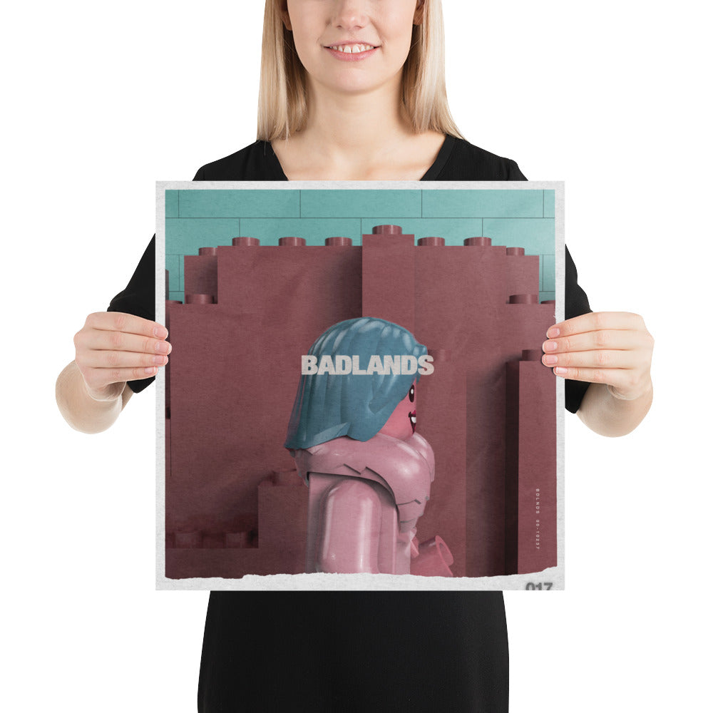 "Halsey - Badlands" Lego Parody Poster