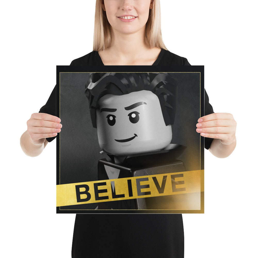 "Justin Bieber - Believe" Lego Parody Poster