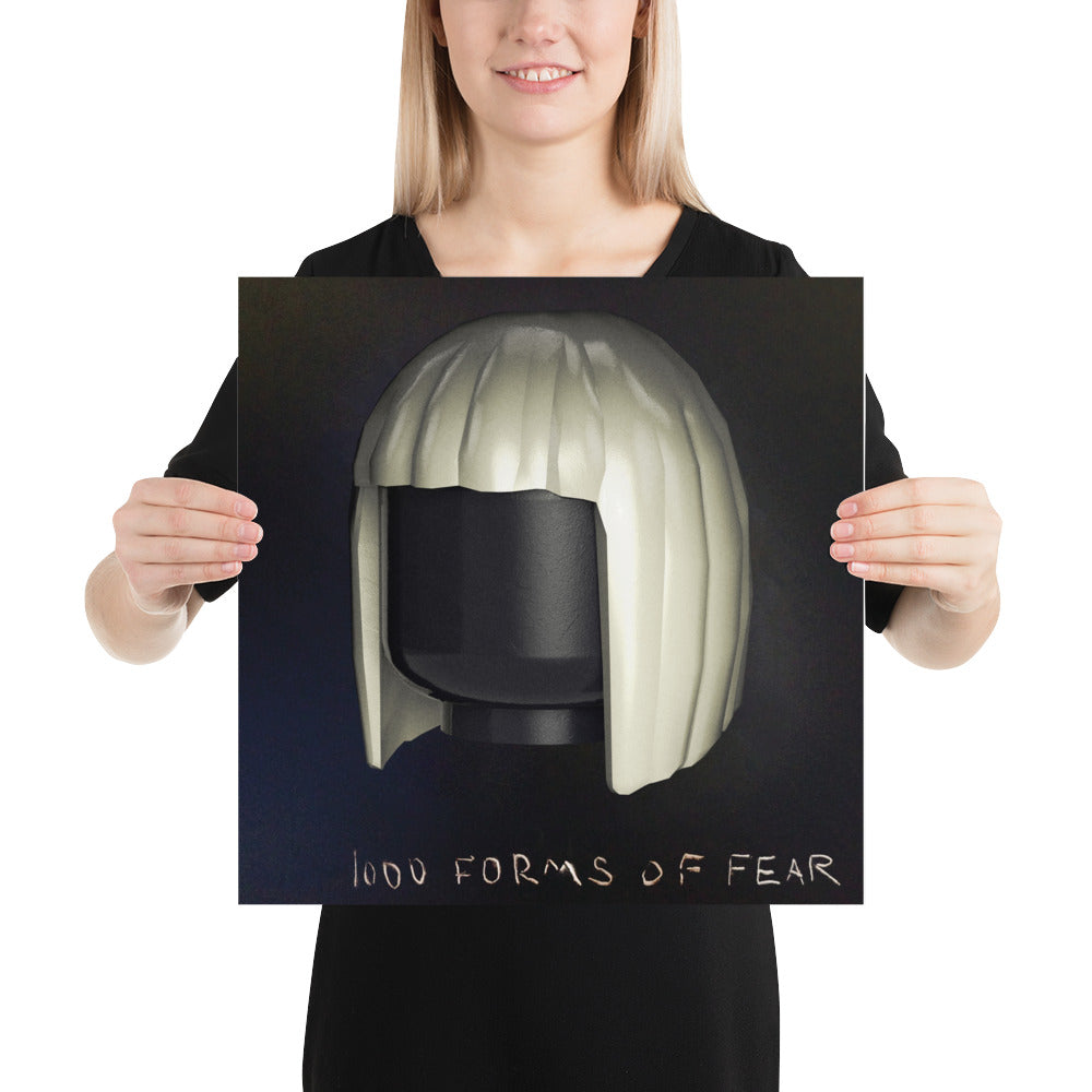 "Sia - 1000 Forms Of Fear" Lego Parody Poster