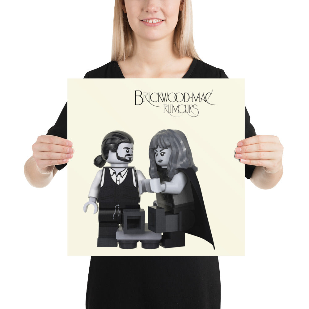 "Fleetwood Mac - Rumours" Lego Parody Poster