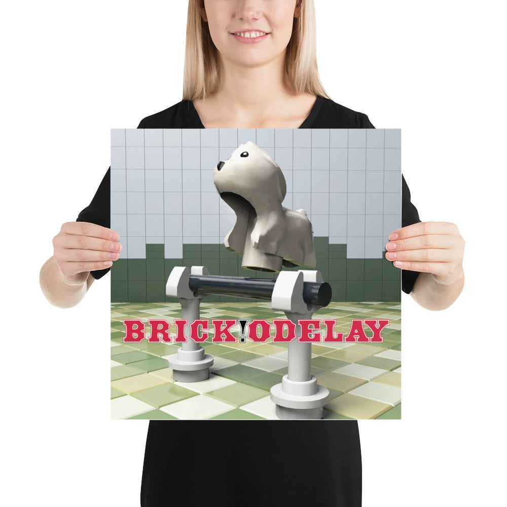 "Beck - Odelay" Lego Parody Poster