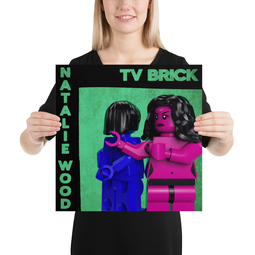 "TV Girl - Natalie Wood" Lego Parody Poster