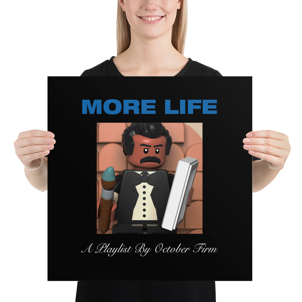 "Drake - More Life" Lego Parody Poster