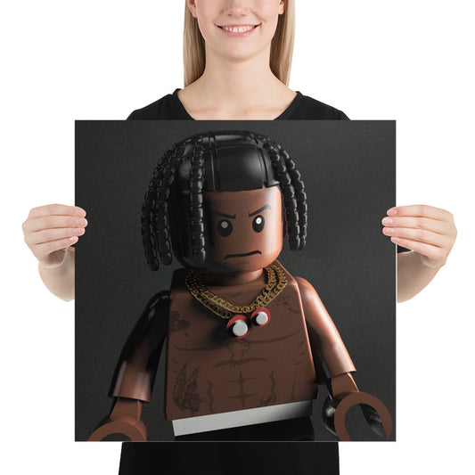"Travis Scott - Rodeo (Original Cover)" Lego Parody Poster