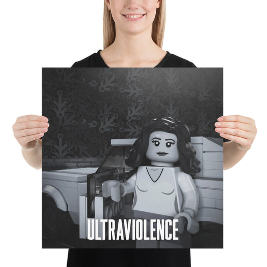 "Lana Del Rey - Ultraviolence" Lego Parody Poster