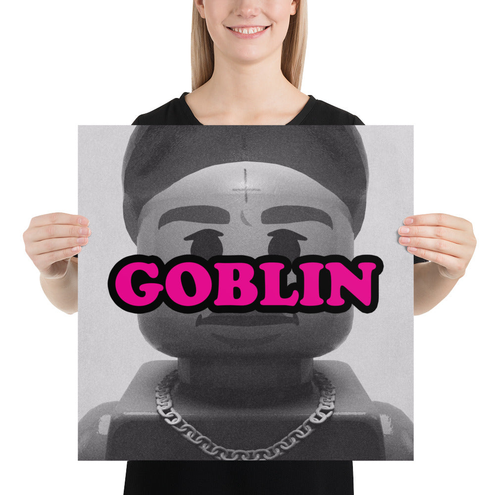 "Tyler, The Creator - Goblin" Lego Parody Poster