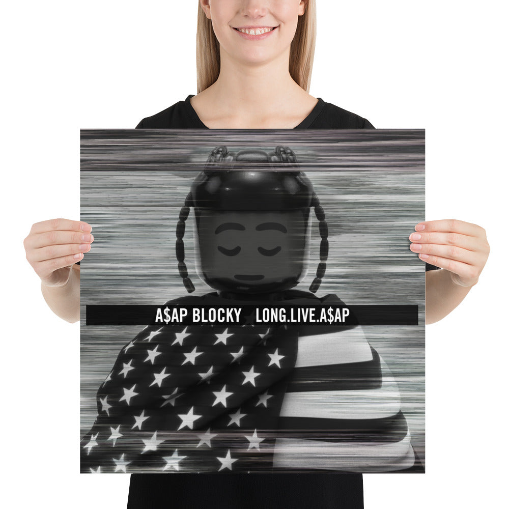 "A$AP Rocky - Long. Live. ASAP" Lego Parody Poster