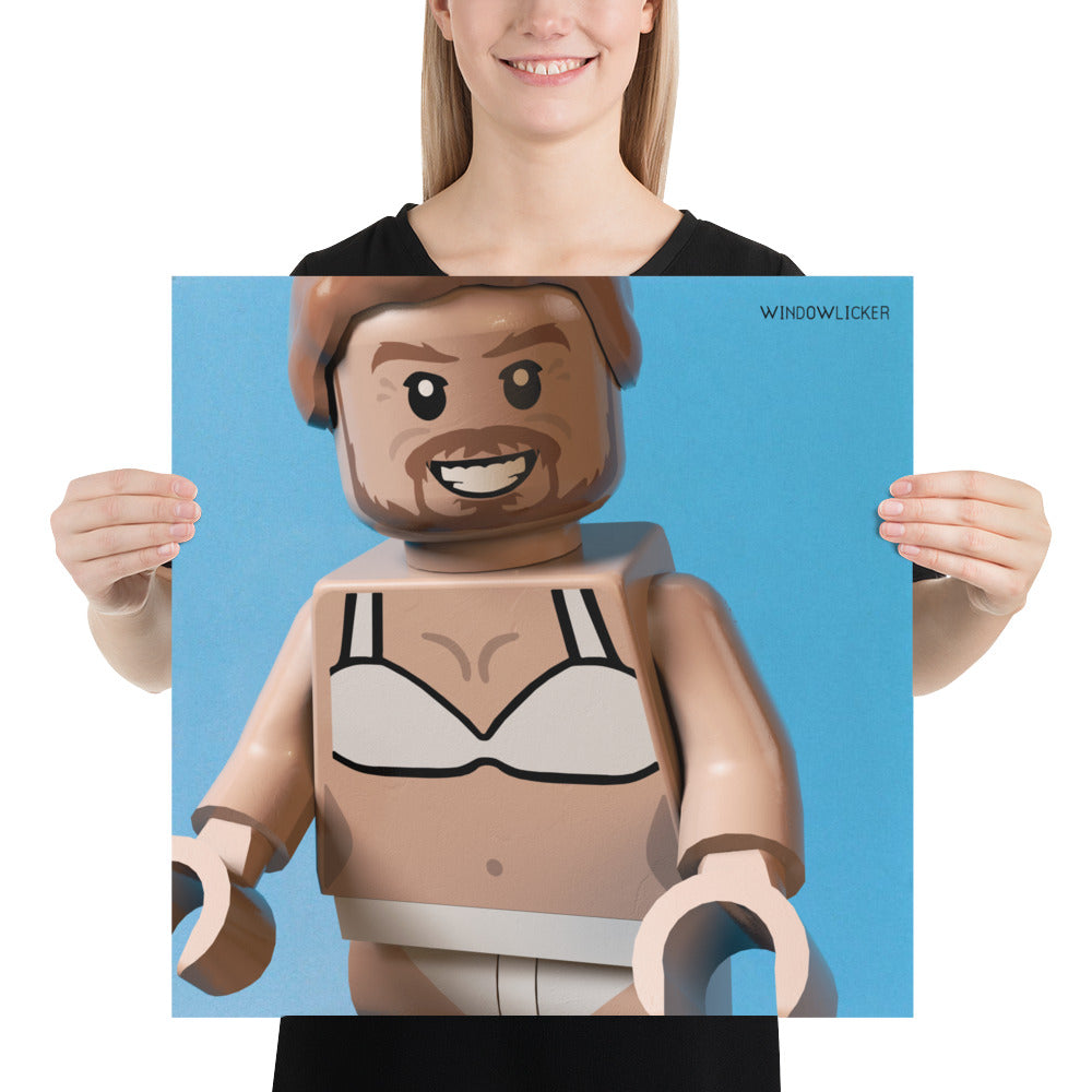 "Aphex Twin - Windowlicker" Lego Parody Poster