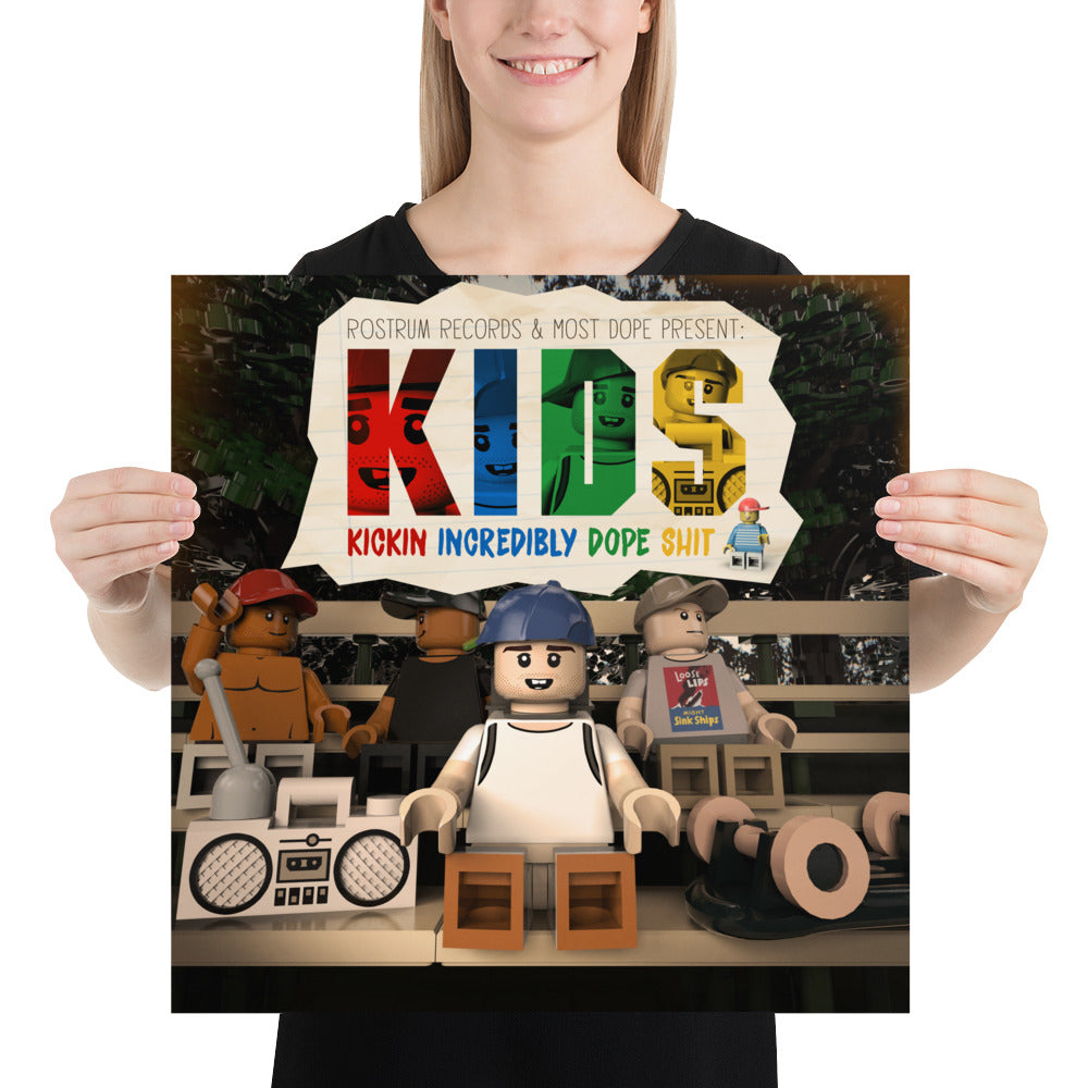 "Mac Miller - K.I.D.S." Lego Parody Poster