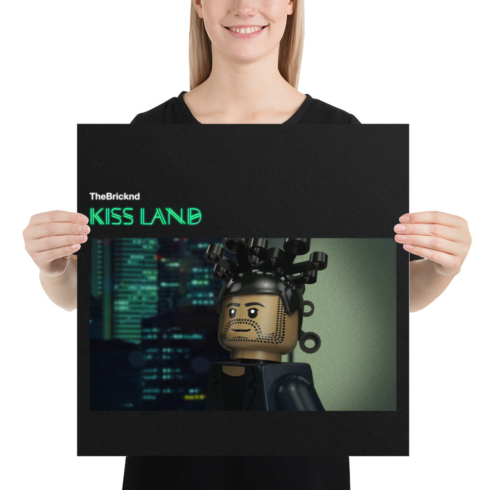 "The Weeknd - Kiss Land" Lego Parody Poster