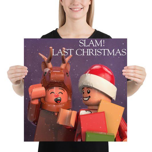 "Wham! - Last Christmas" Lego Parody Poster