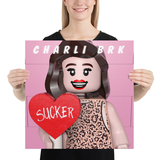 "Charli XCX - Sucker" Lego Parody Poster