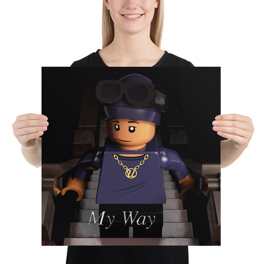 "Usher - My Way" Lego Parody Poster