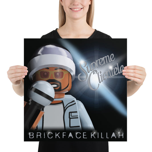 "Ghostface Killah - Supreme Clientele" Lego Parody Poster