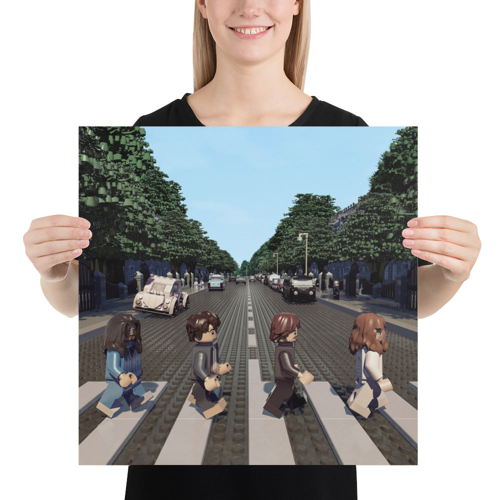 "The Beatles - Abbey Road" Lego Parody Poster