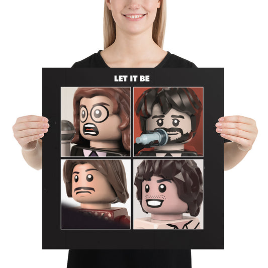 "The Beatles - Let It Be" Lego Parody Poster