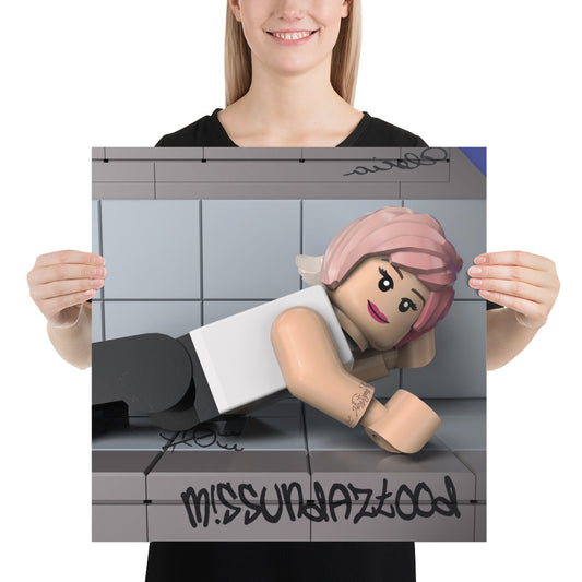 "Pink - Missundaztood" Lego Parody Poster