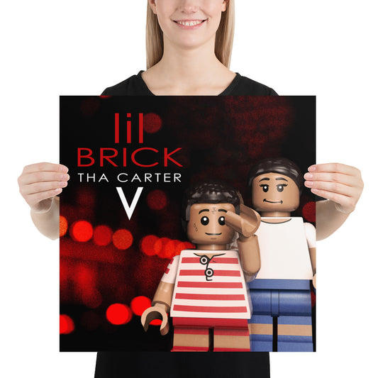 "Lil Wayne - Tha Carter V" Lego Parody Poster