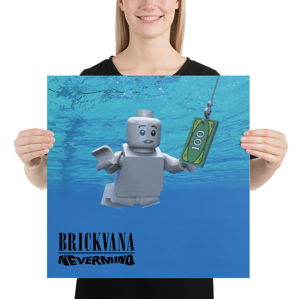 "Nirvana - Nevermind" Lego Parody Poster