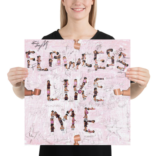 "Lucki - Flawless Like Me" Lego Parody Poster
