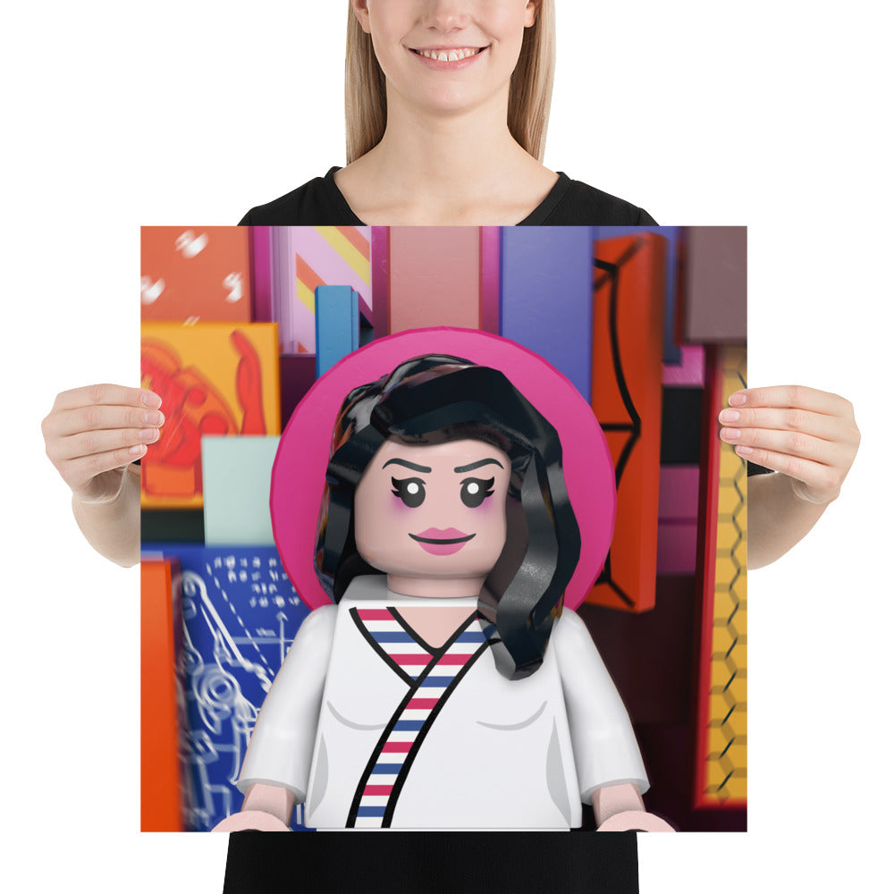 "Björk - Post" Lego Parody Poster