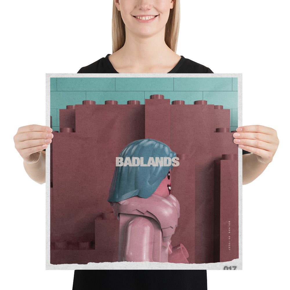 "Halsey - Badlands" Lego Parody Poster